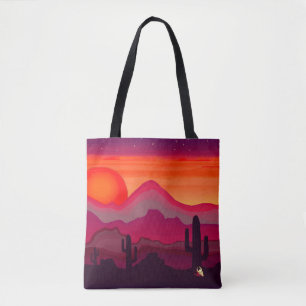 Bolsa Tote - Pôr do Sol do Sudoeste do Arizona