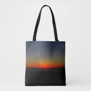 Bolsa Tote Pôr do sol na água