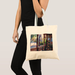 Bolsa Tote Porca de algodão no sol primitivo - Vinha de Marth