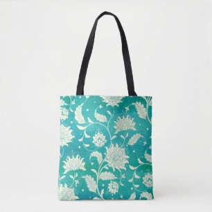 Bolsa Tote Porcelana Floral Chinesa