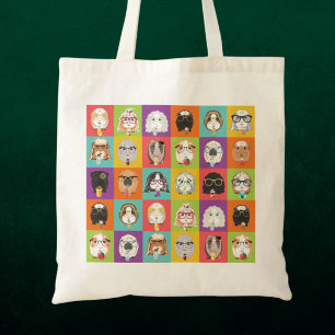 Bolsa Tote Porco-guineal