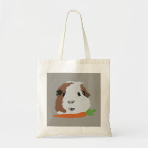 Bolsa Tote Porco-guineense com Cenoura
