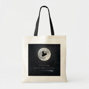 Bolsa Tote Porco Voando Para as Estrelas