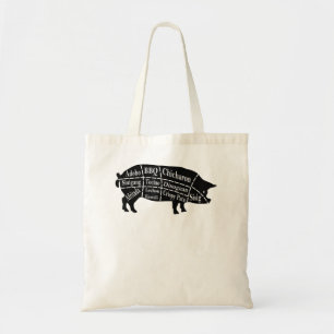 Bolsa Tote Porcos Porcos para porcos CHURRASCO filipino Pinoy
