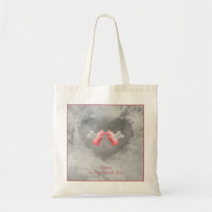 Bolsa Tote Porcos Voadores Amor Inacreditável