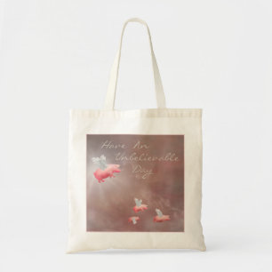 Bolsa Tote Porcos Voadores Inacreditáveis