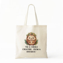 Porcupine Kawai Tote Bag