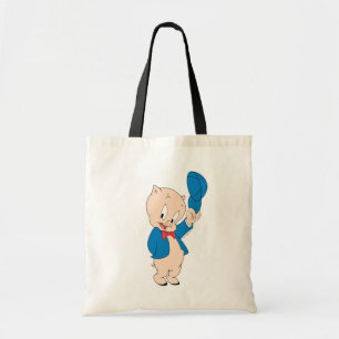 Bolsa Tote Porky Pig   Chapéus ondulados