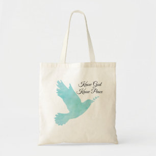 Bolsa Tote Porta Azul de Aquarela