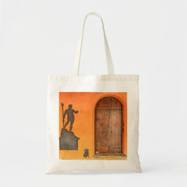 Bolsa Tote Porta de Arte da Rua Italiana
