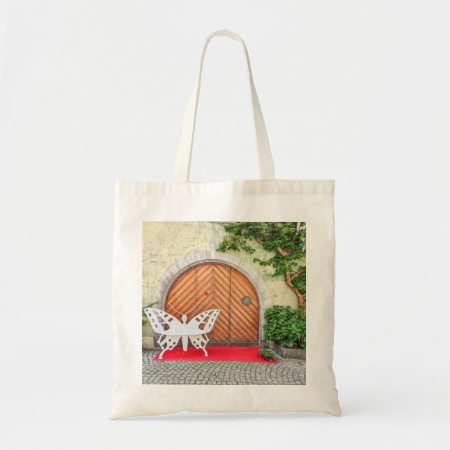 Bolsa Tote Porta de Borboleta Alemã (Frente)