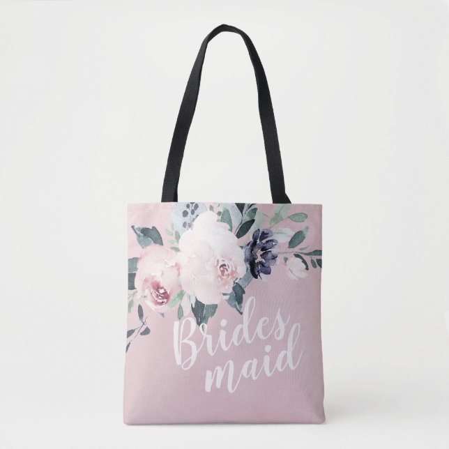 Bolsa Tote Porta-vozes romântica personalizada (Frente)