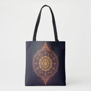 Bolsa Tote Portal da Luz Infinita – Uma Mandala Sagrada