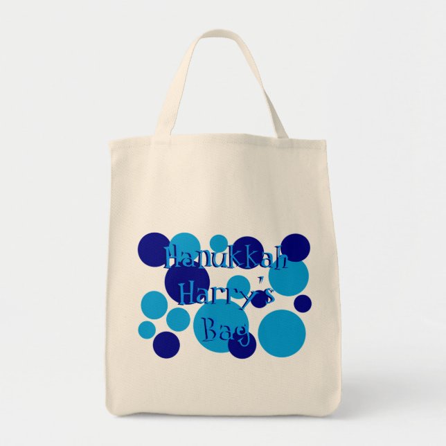 Bolsa Tote Portas Retro Hanukkah Bag (Frente)