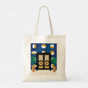 Bolsa Tote Portas São Minha Obra Prima Arte Deco em Blocos
