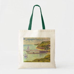 Bolsa Tote Porto de Port-en-Bessin, Maré Alta de Georges Seur