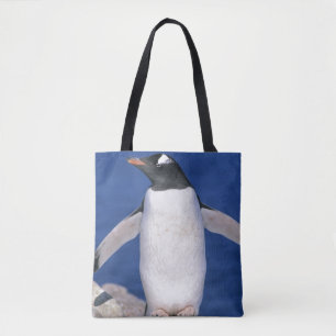 Bolsa Tote Pôrto do Pinguim-de-gentoo (Pygoscelis papua)