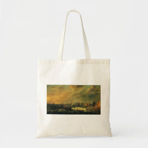 Bolsa Tote Porto marítimo por Adam Willaerts