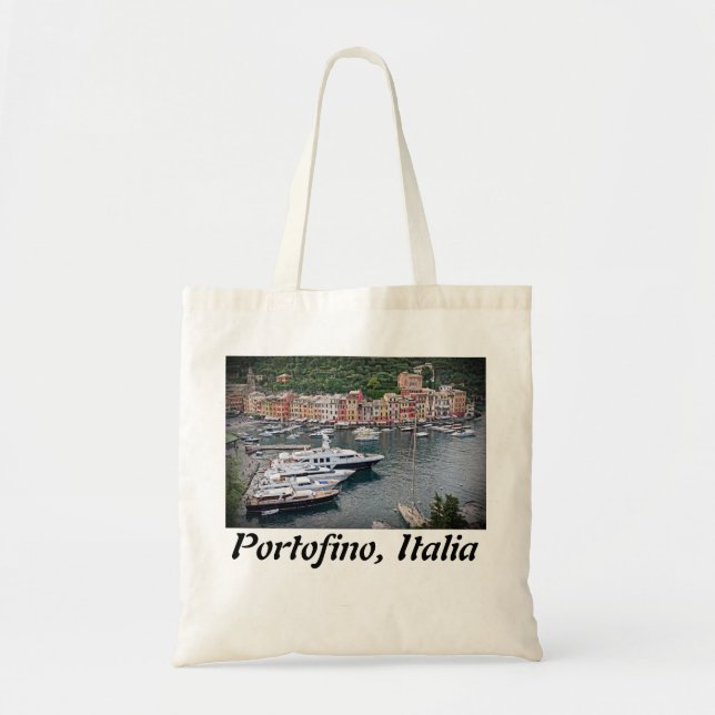 Bolsa Tote Portofino, Italia Tote Bag (Frente)