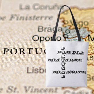 Bolsa Tote Portugal Bom Dia Boa Tarde Boa Noite Bag