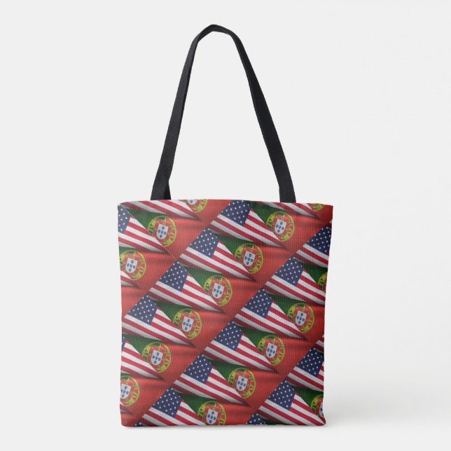 Bolsa Tote Português americano (Verso)