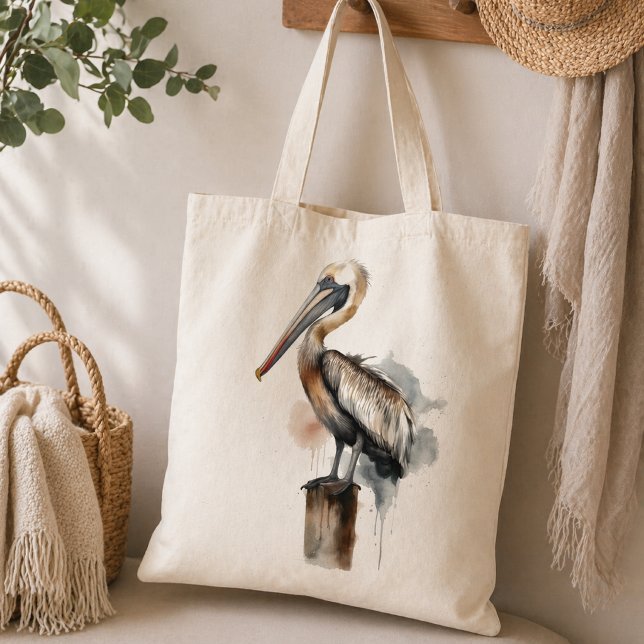 Bolsa Tote Pose do Pelicano (Criador carregado)