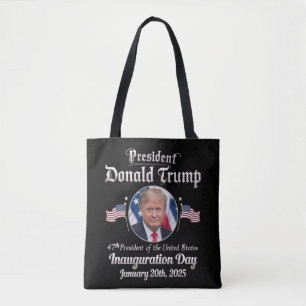 Bolsa Tote Posse do Trump 2025 47º Presidente dos EUA
