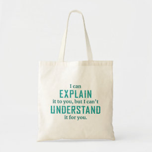 Bolsa Tote Posso Explicá-Lo.