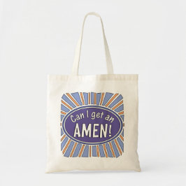 Bolsa Tote Posso pegar uma AMEN?