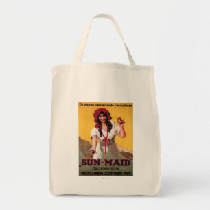 Bolsa Tote Poster da passa de Califórnia da Sun-Empregada