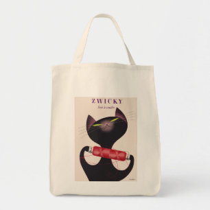 Bolsa Tote Poster de Gato Zwicky por Donald Brun