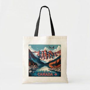 Bolsa Tote Poster de viagens do Canadá