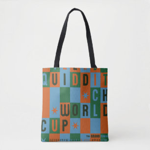 Bolsa Tote POSTER do Quadro de Verificação da Copa do Mundo