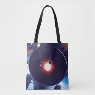 Bolsa Tote Poster do telescópio espacial Hubble.
