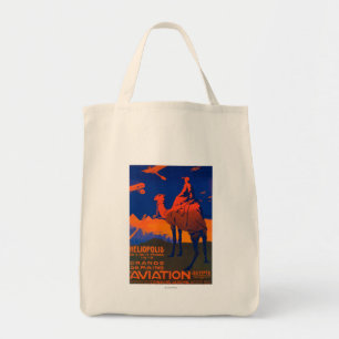 Bolsa Tote Poster francês do promocional da linha aérea