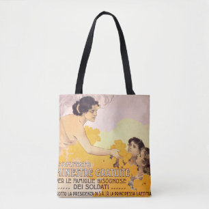 Bolsa Tote Poster italiano Vintage 1917
