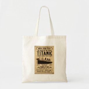 Bolsa Tote Poster Titanic RMS