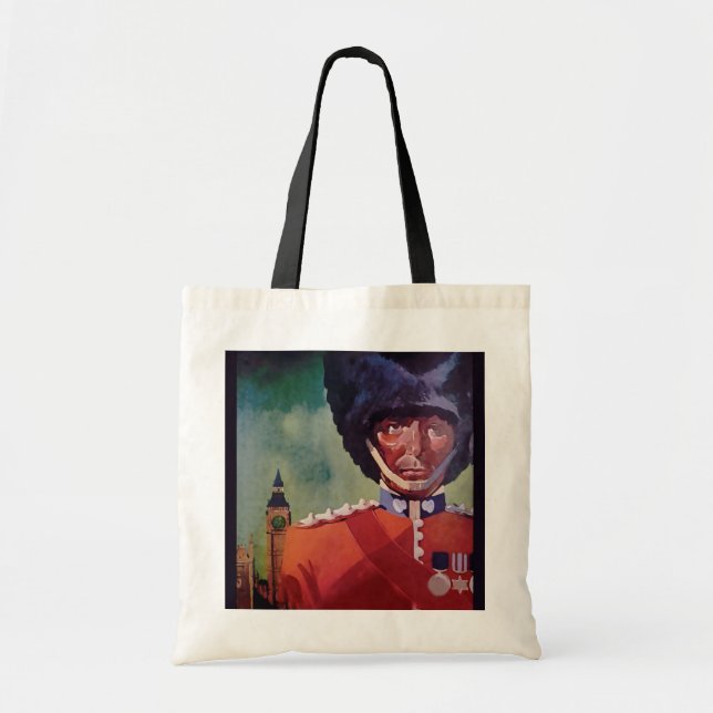 Bolsa Tote Poster Tote Bag Londres (Frente)