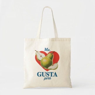 Bolsa Tote Poster vintage "Me Gusta" - Pear Retro