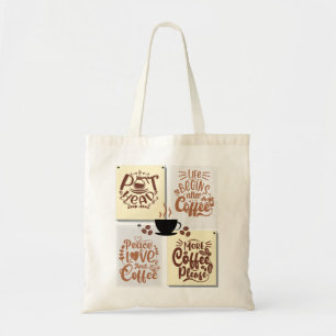 Bolsa Tote Posters de café