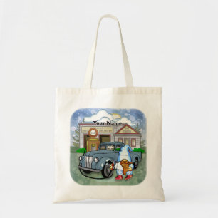 Bolsa Tote Posto de Gasolina do Gnome
