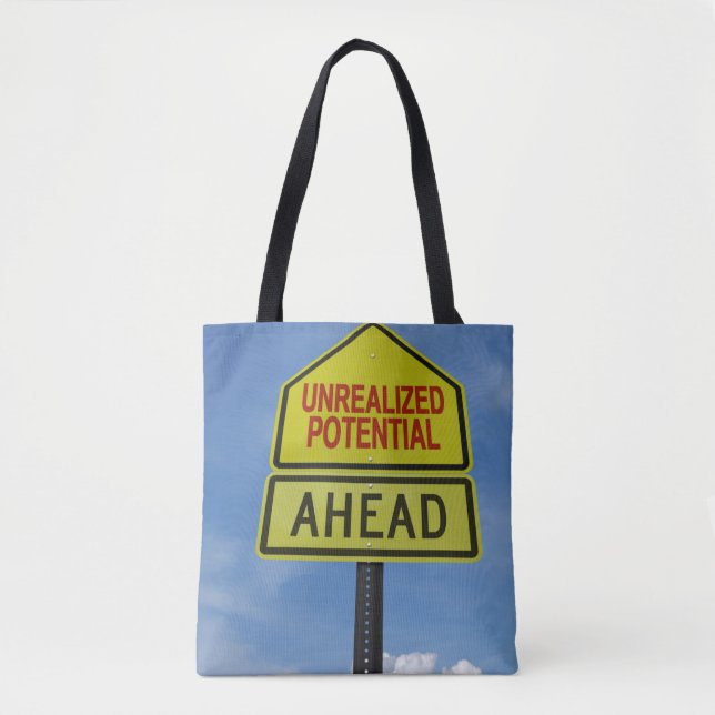Bolsa Tote Potencial Unrealized adiante (Frente)