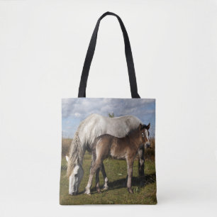 Bolsa Tote Potro de Cavalo Camargue com Mãe