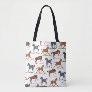 Bolsa Tote Potros do cavalo