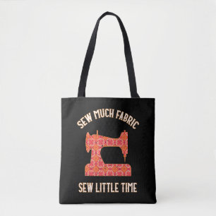 Bolsa Tote Pouco Tempo De Pouco Tecido Amantes de Quilometra
