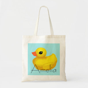 Bolsa Tote "Poucos Ducky de borracha "