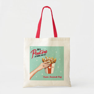 Bolsa Tote Poutine um Anel! Bachelorette Gift