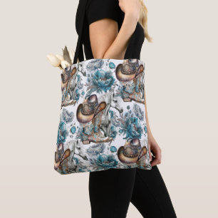Bolsa Tote Povoado de pelúcia de cavalo