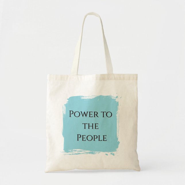 Bolsa Tote Power to the People tote bag (Frente)