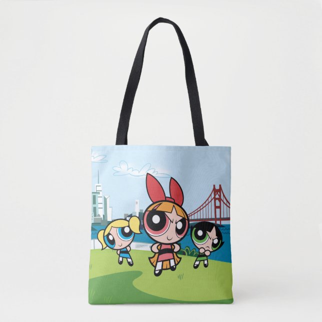 Bolsa Tote Powerpuff Girls Super Fierce (Frente)